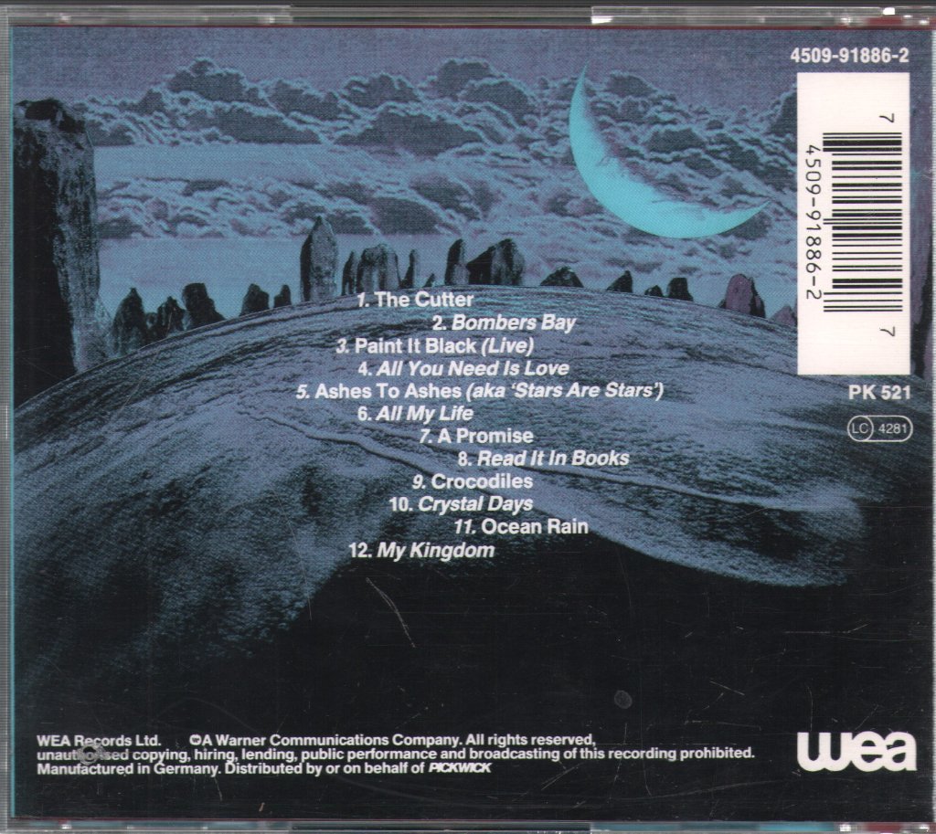 Echo & The Bunnymen - Cutter - Cd
