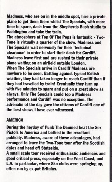 Various Artists - Best Of 2 Tone - Cassette