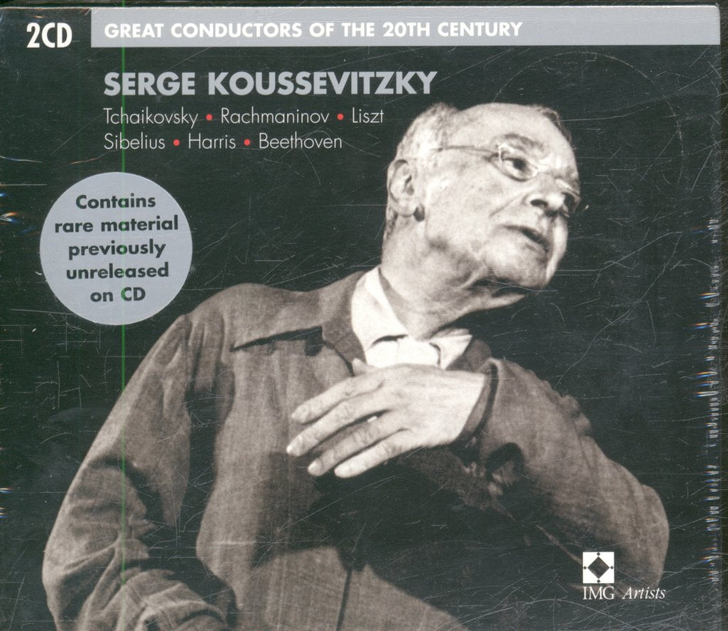 Serge Koussevitzky - Tchaikovsky / Rachmaninov / Liszt / Sibelius ... - Double Cd