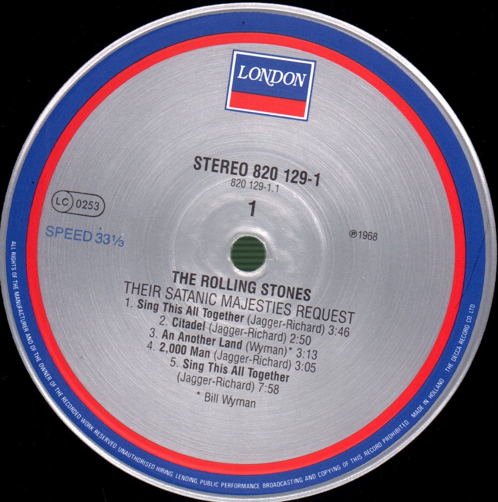 Rolling Stones - Their Satanic Majesties Request - Lp