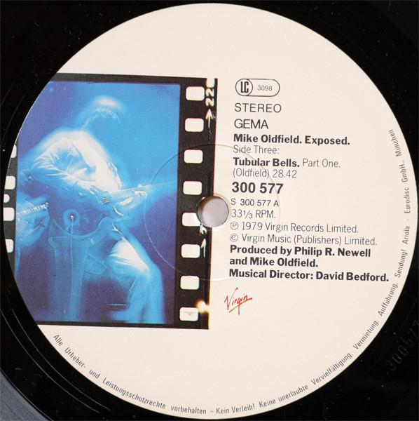 Mike Oldfield - Exposed - Double Lp