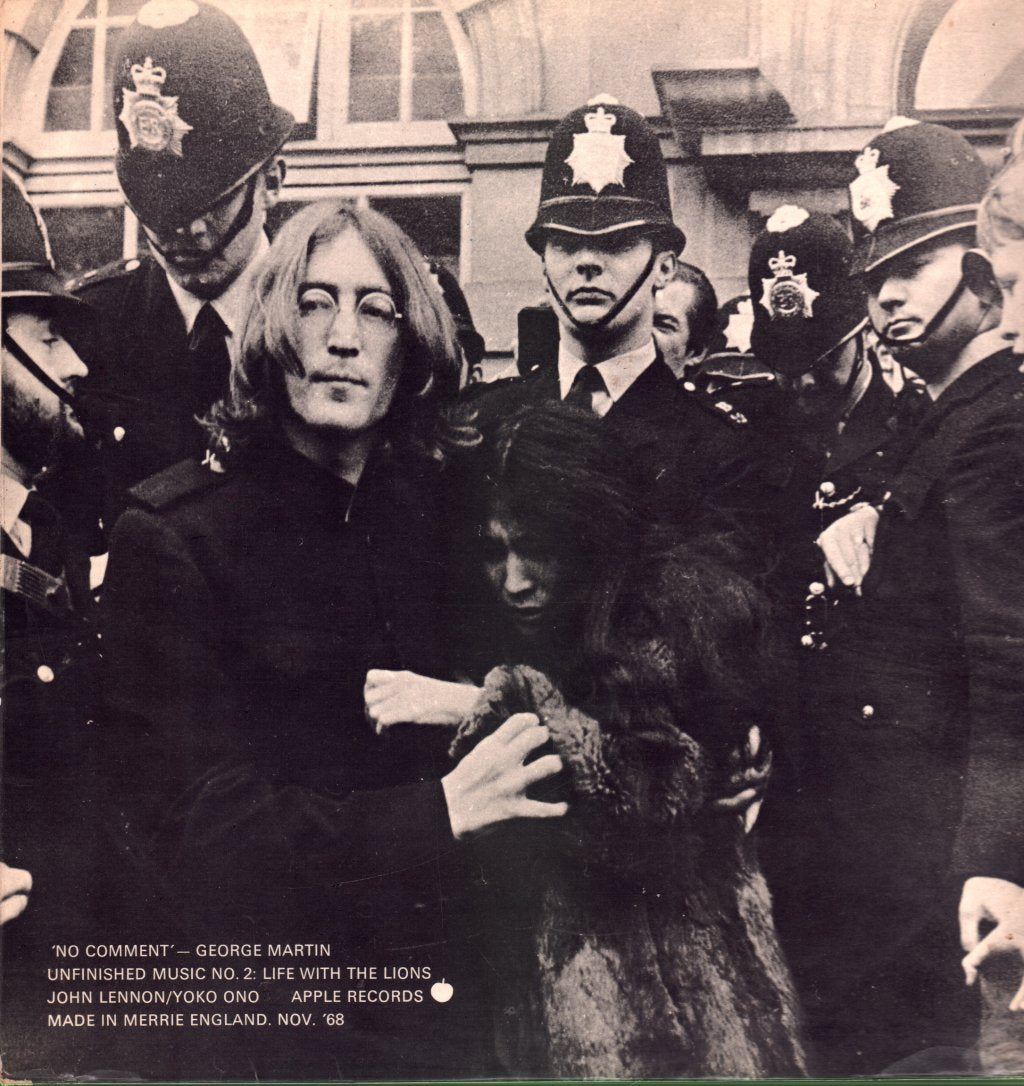 John Lennon And Yoko Ono - Unfinished Music No 2 Life With The Lions - Lp