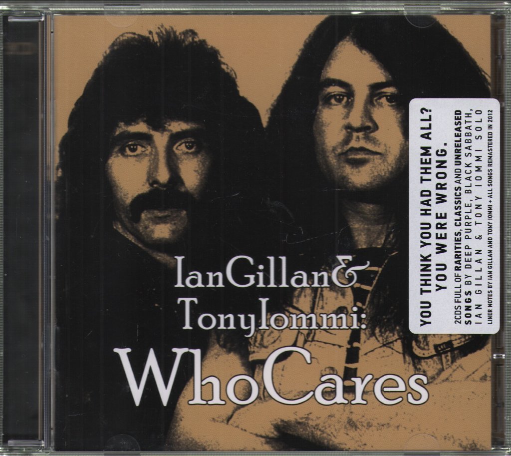 Ian Gillan And Tony Iommi - WhoCares - Double Cd