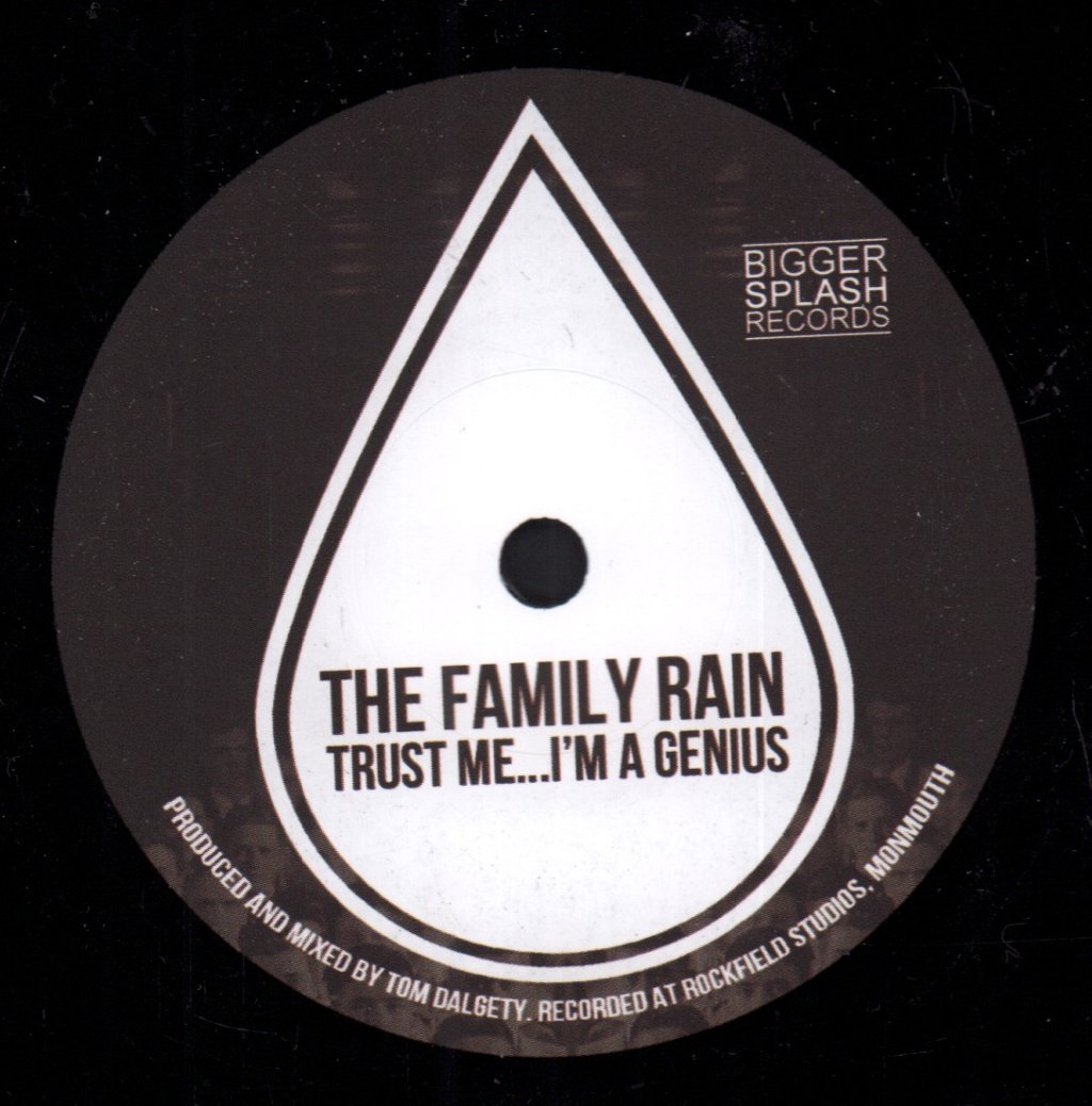 Family Rain - Trust Me I'm A Genius - 7 Inch