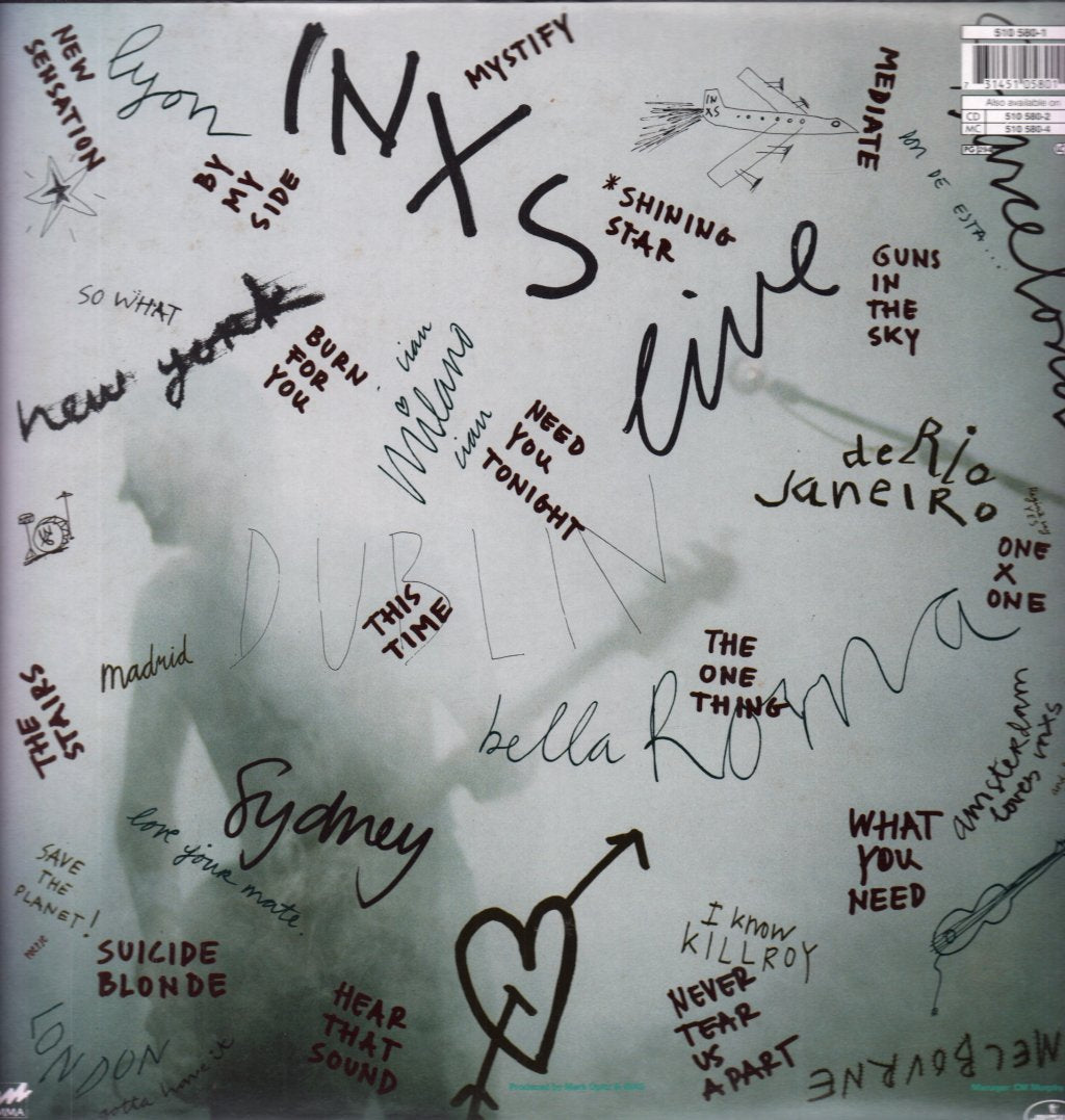 INXS - Live Baby Live - Lp