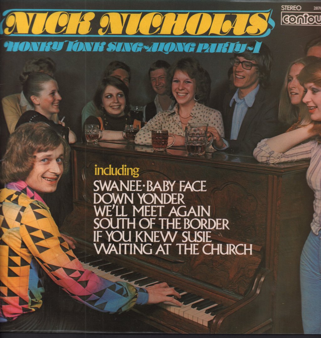 Nick Nicholas - Honky Tonk Sing Along Party 1 - Lp