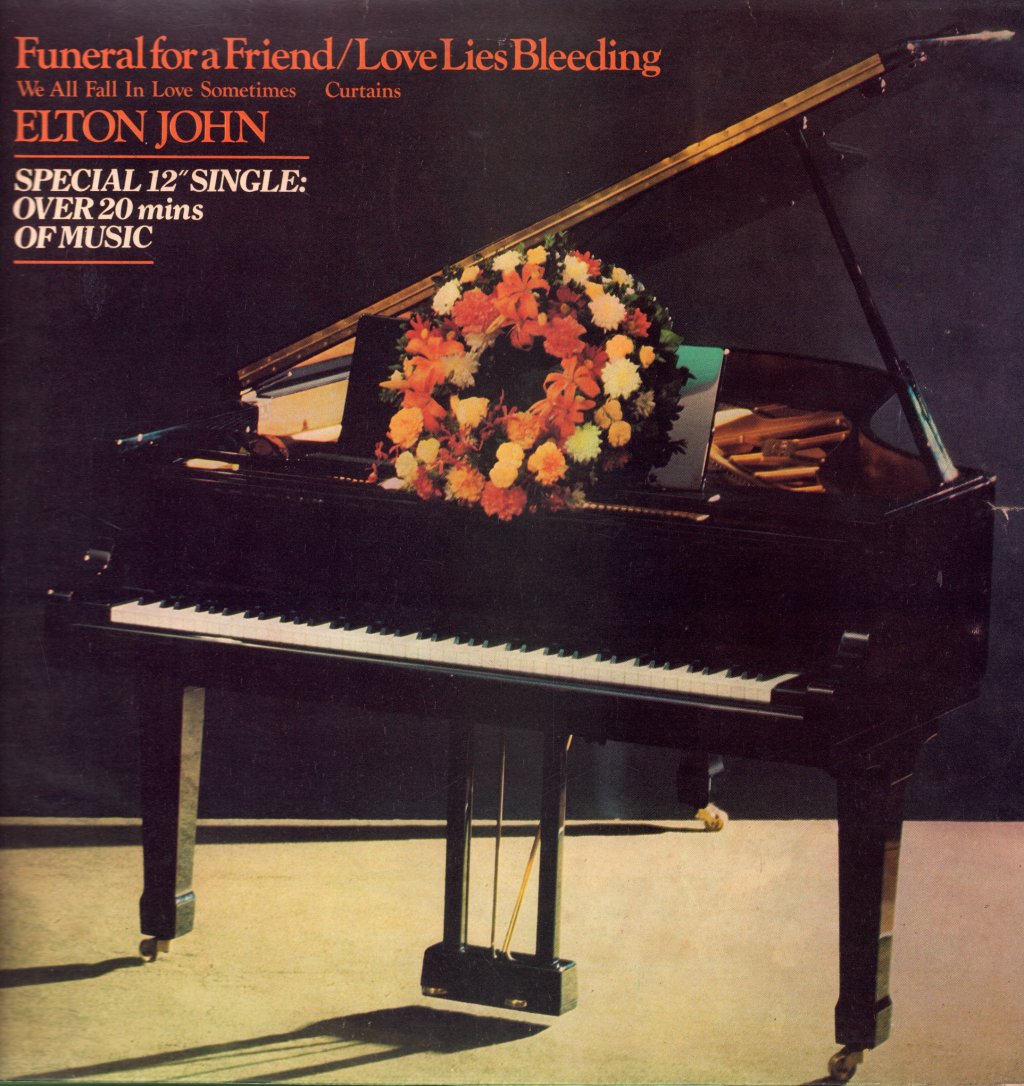 Elton John - Funeral For A Friend - 12 Inch