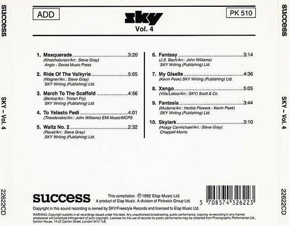 Sky - Vol. 4 Forthcoming - Cd