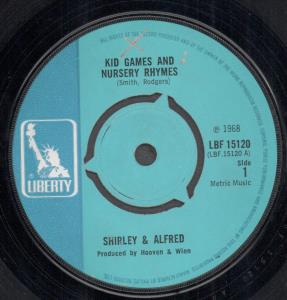 Shirley And Alfred - Kid Games And Nursery Rhymes - 7 Inch