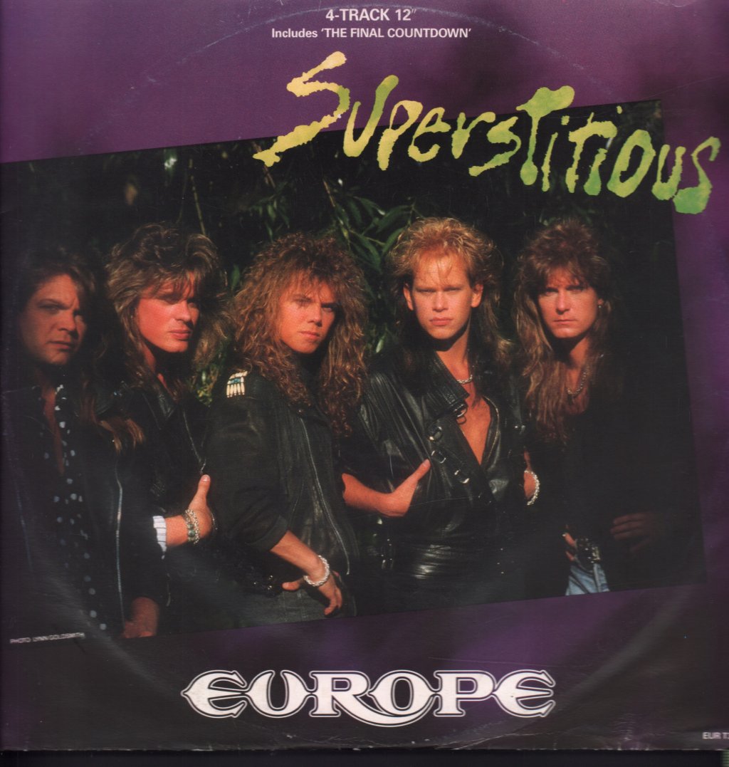 Europe - Superstitious - 12 Inch