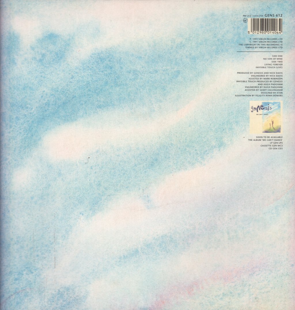 Genesis - No Son Of Mine - 12 Inch