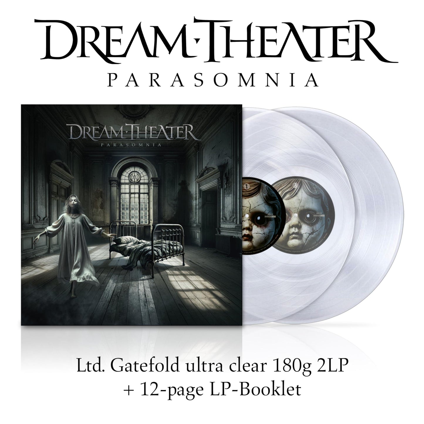 Dream Theater - Parasomnia (Ltd Gatefold Ultra Clear 2lp Lp-Booklet) - Double Lp
