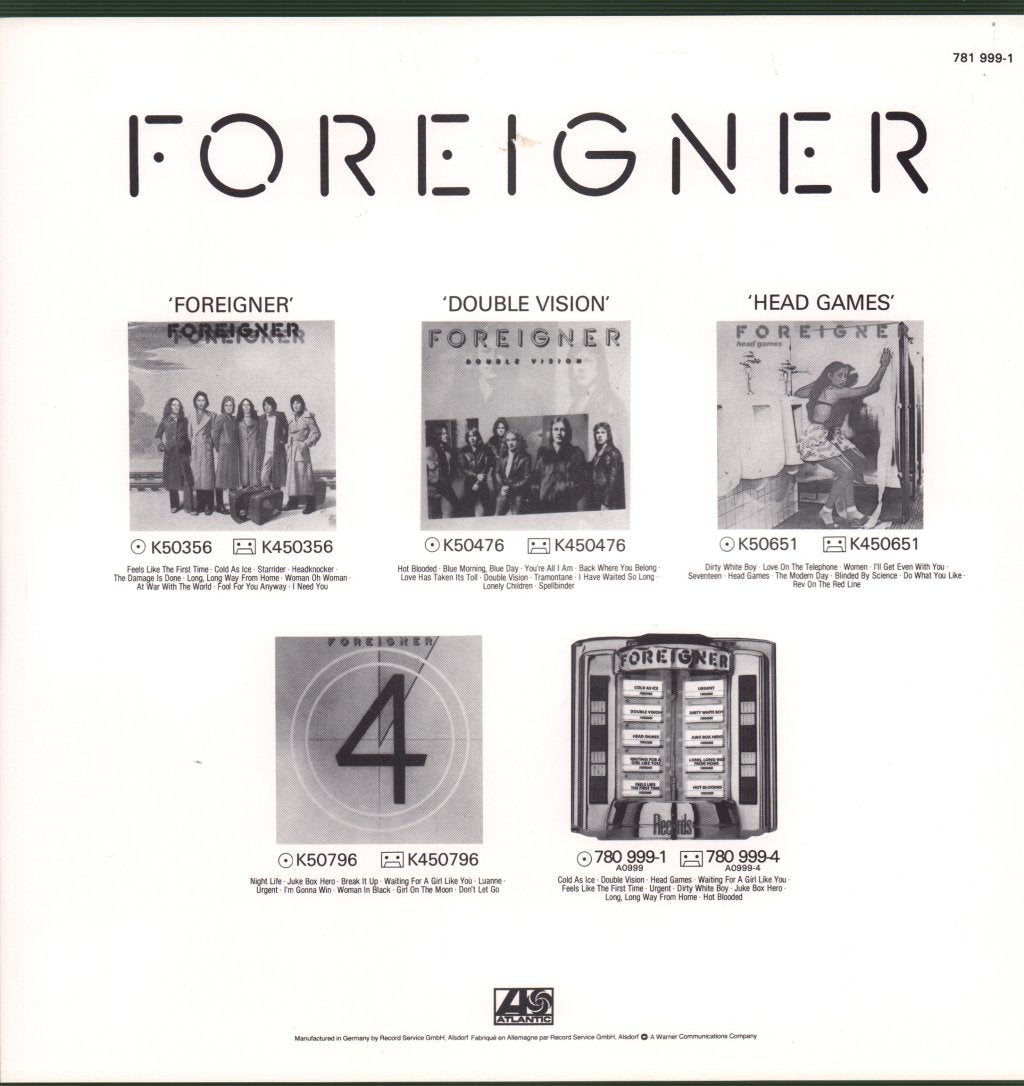 Foreigner - Agent Provocateur - Lp