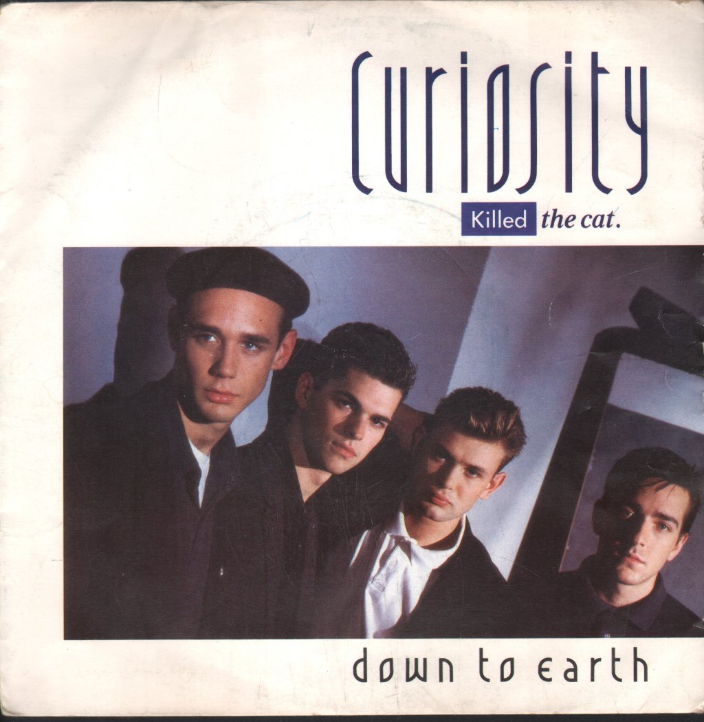 Curiosity Killed The Cat - Down To Earth - 7 Inch