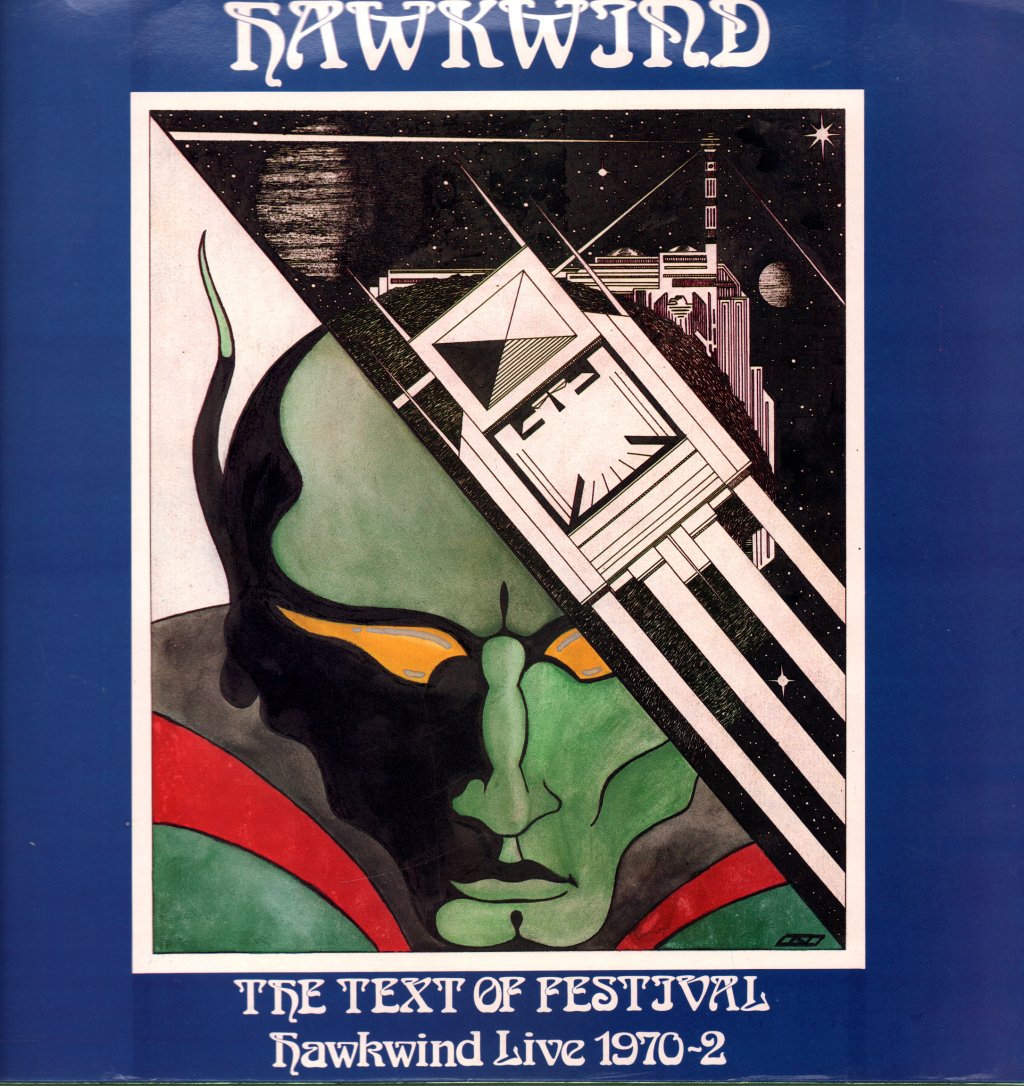 Hawkwind - Text Of Festival - Hawkwind Live 1970-72 - Double Lp
