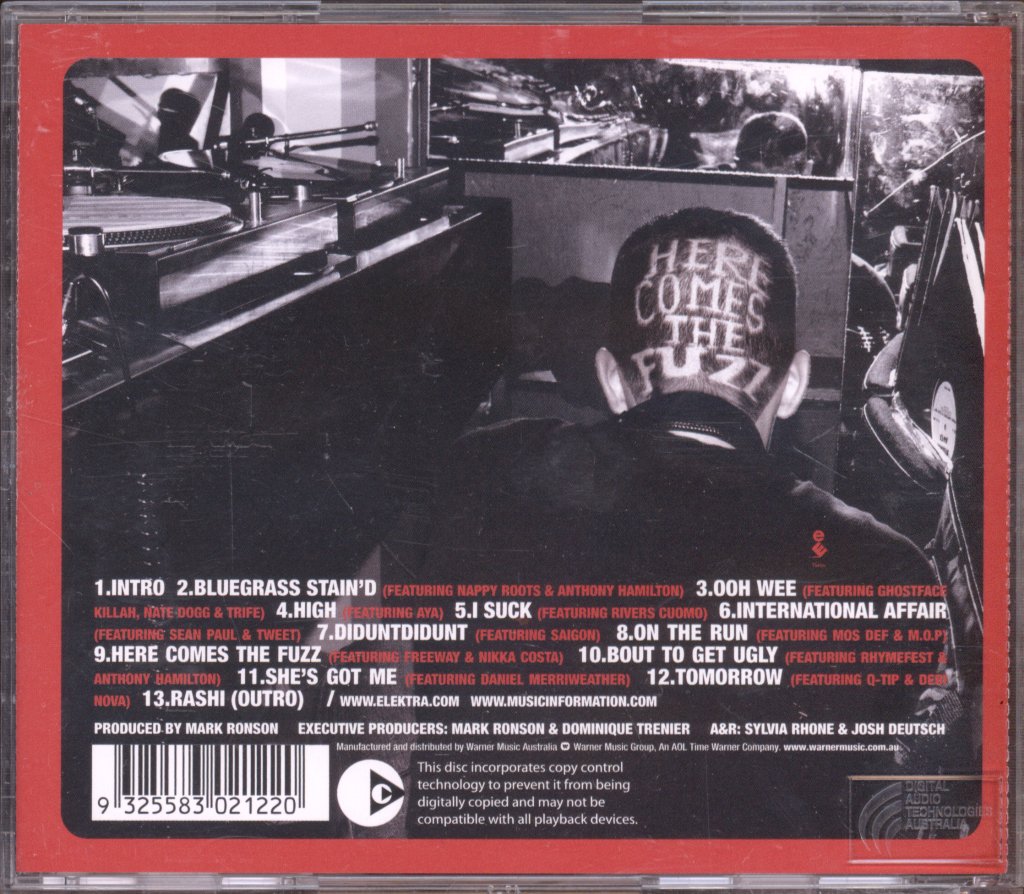 Mark Ronson - Here Comes The Fuzz - Cd