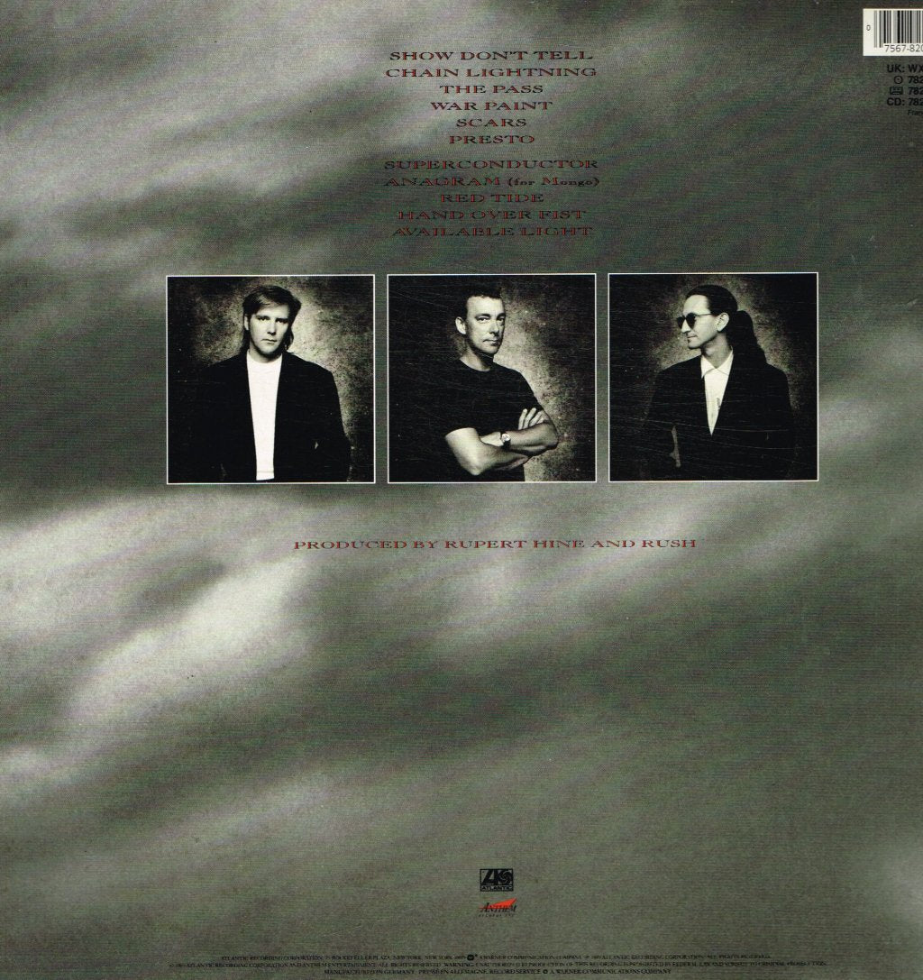 Rush - Presto - Lp