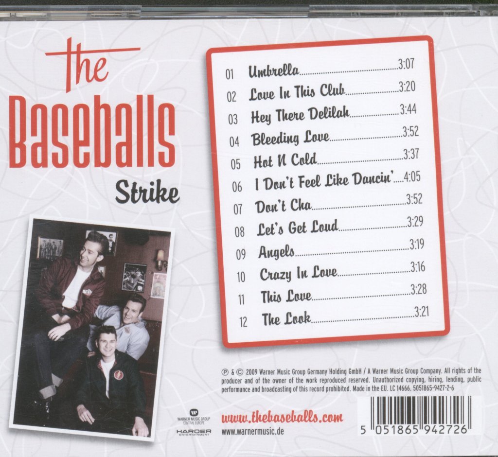 Baseballs - Strike - Cd