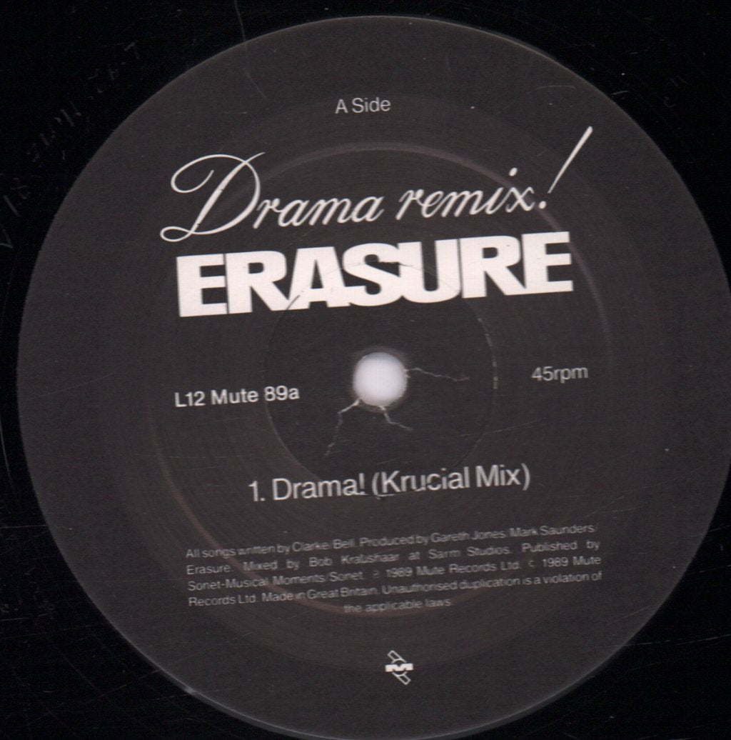 Erasure - Drama - 12 Inch