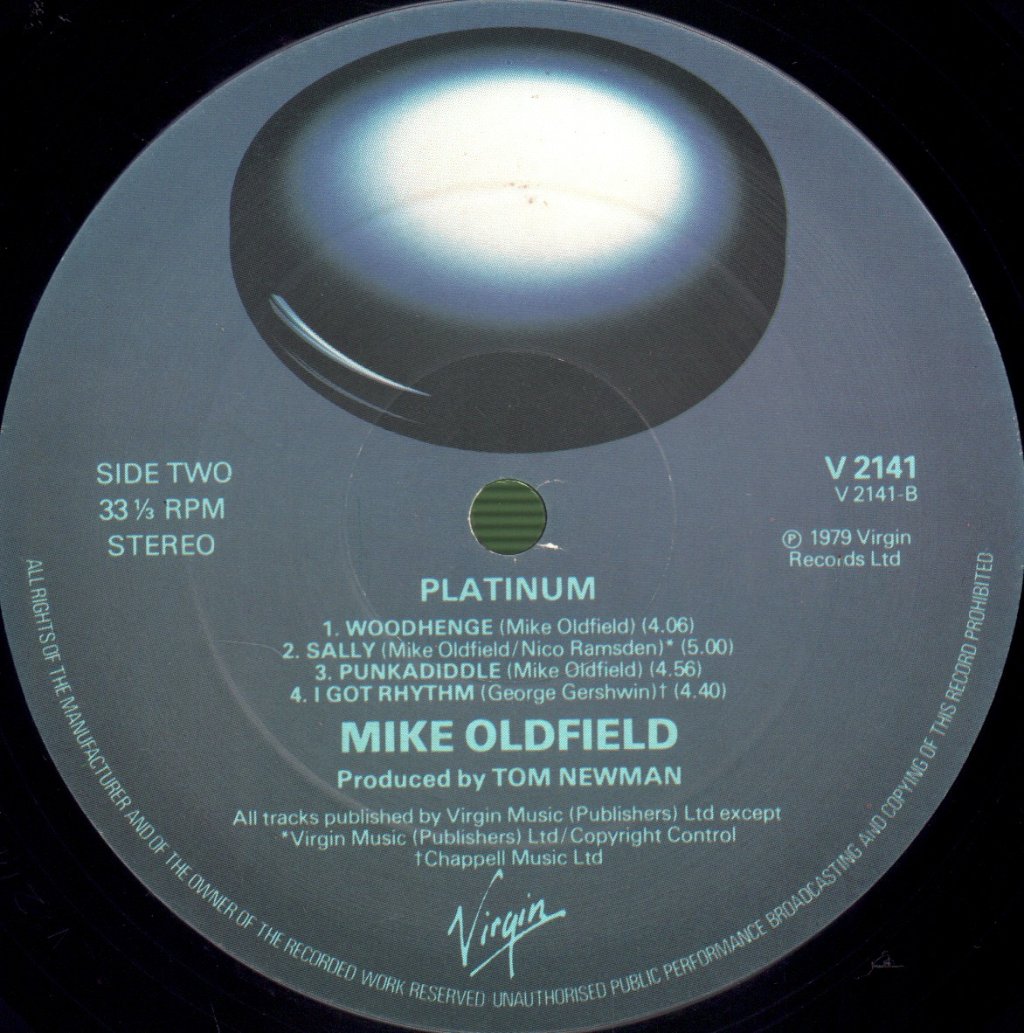 Mike Oldfield - Platinum - Lp