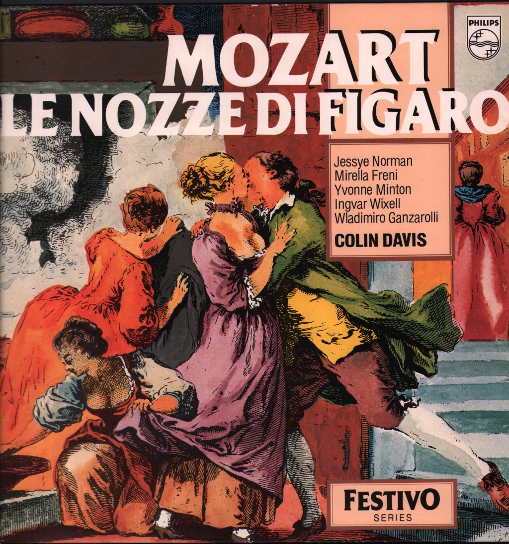 Jessye Norman / Mirella Freni / Yvonne Minton / Ingvar Wixell / Colin Davis - Mozart - Le Nozze Di Figaro - Lp