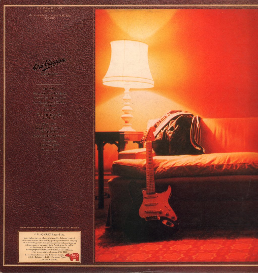 Eric Clapton - Backless - Lp