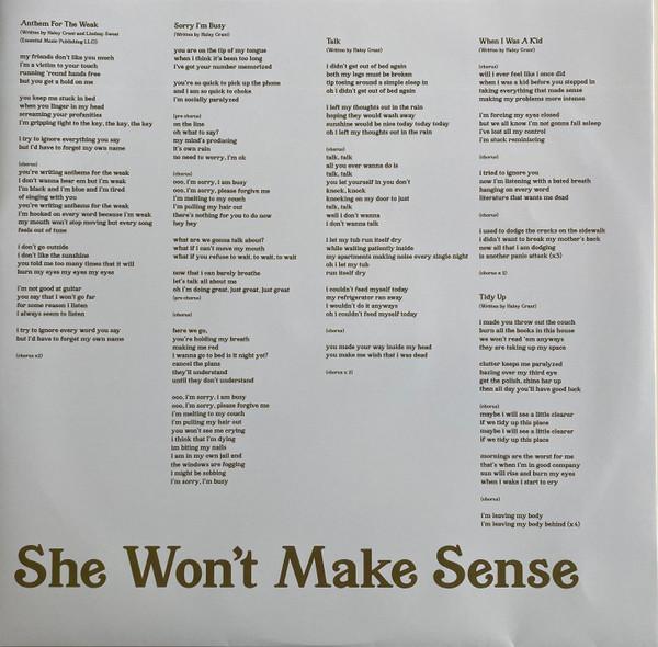 Harmaleighs - She Won't Make Sense - Lp