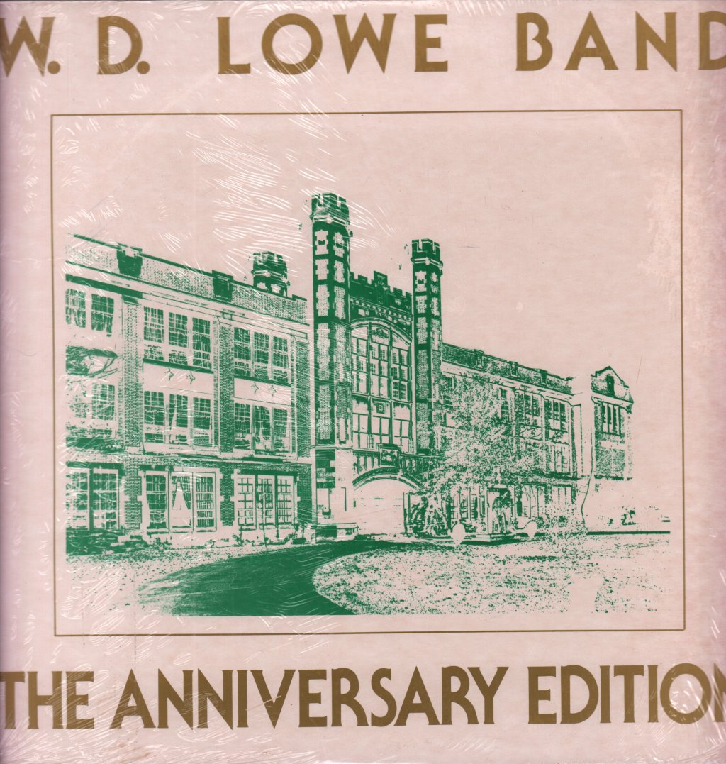 w.d. lowe s.s. concert band - anniversary edition - Lp