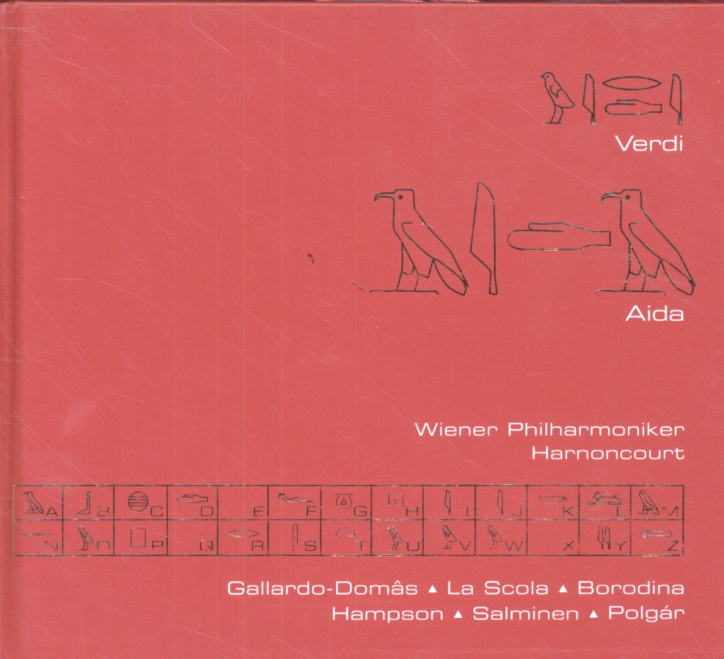Wiener Philharmoniker, Nikolaus Harnoncourt - Verdi - Aida - Cd Set