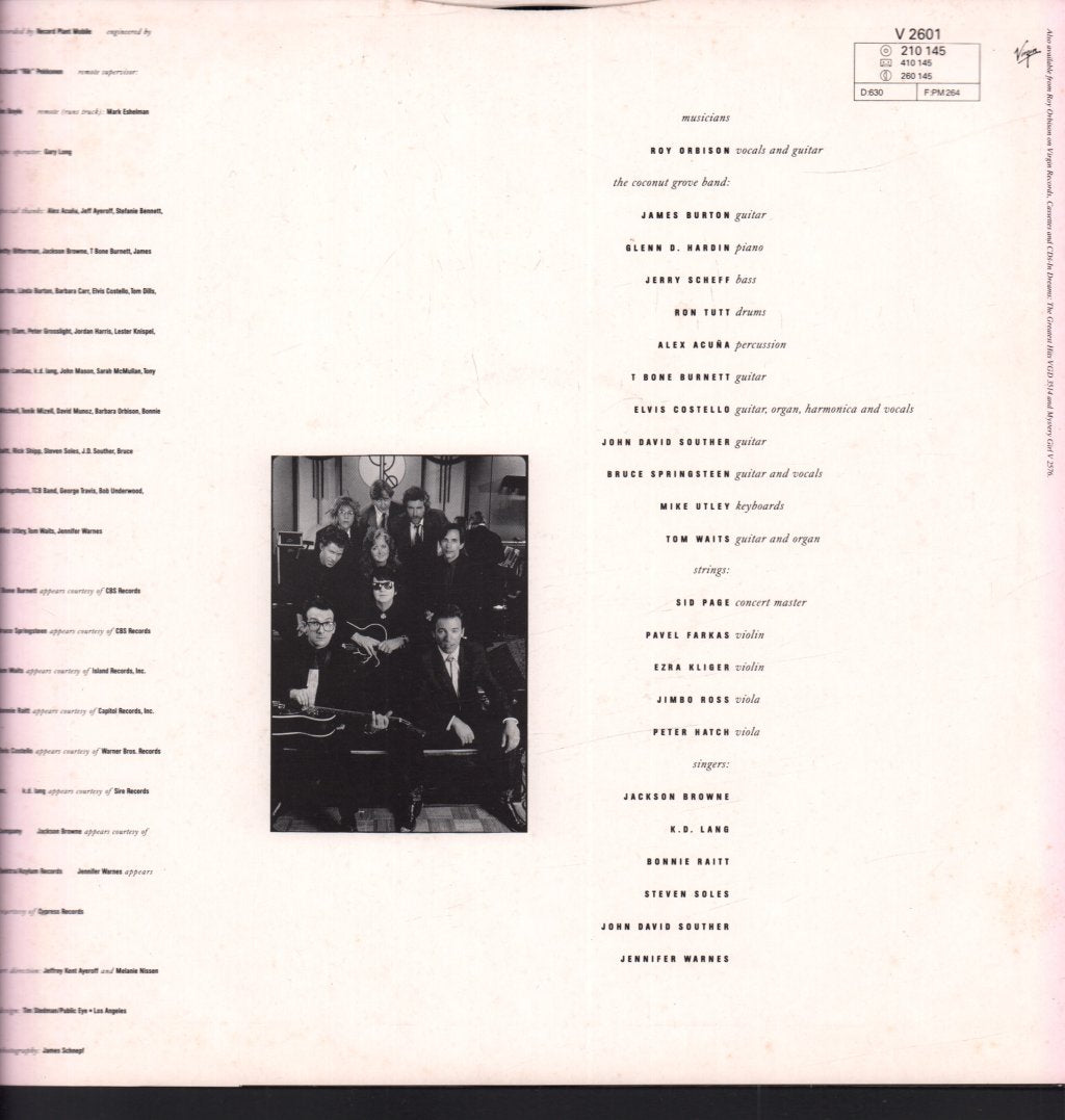 Roy Orbison And Friends - A Black And White Night Live - Lp