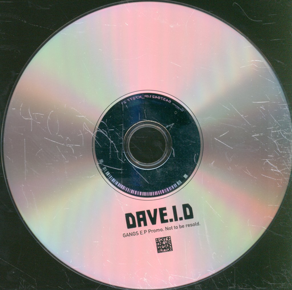 Dave I.D. - Gangs EP - Cd