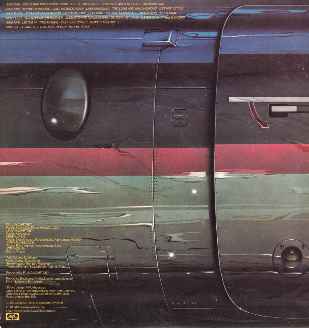 Wings - Over America - Triple Lp