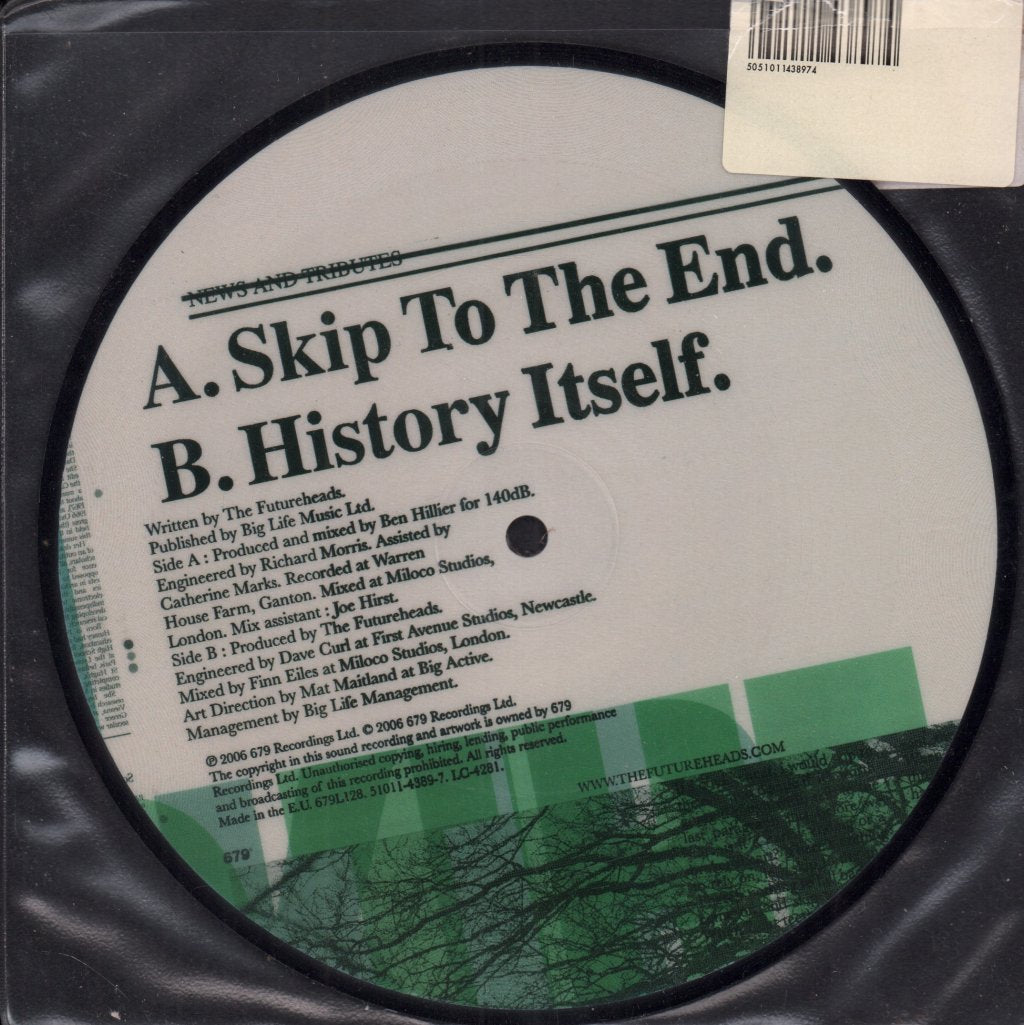 Futureheads - Skip To The End - 7 Inch