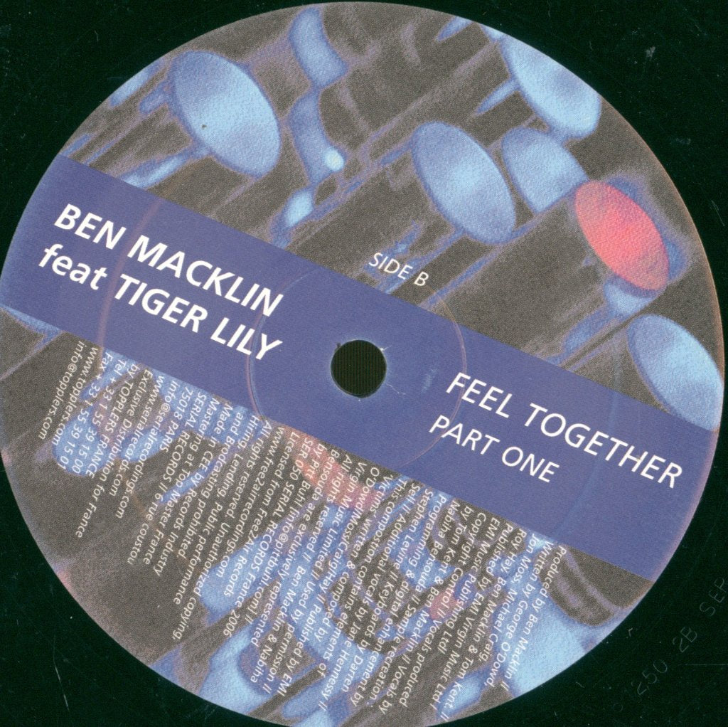 Tiger Lily - Feel Together (Part One) - 12 Inch