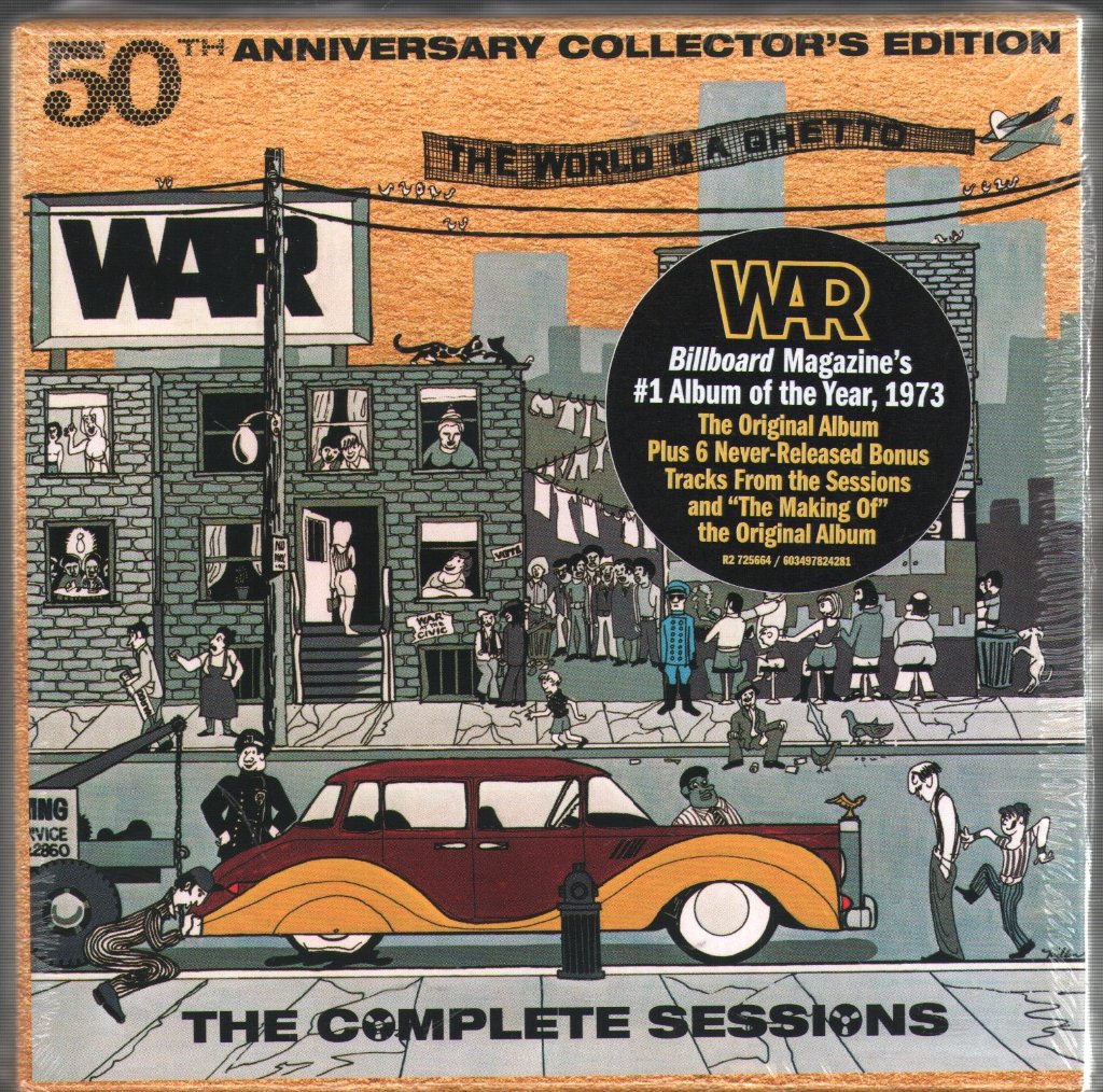 War - World Is A Ghetto (The Complete Sessions) - Cd Set