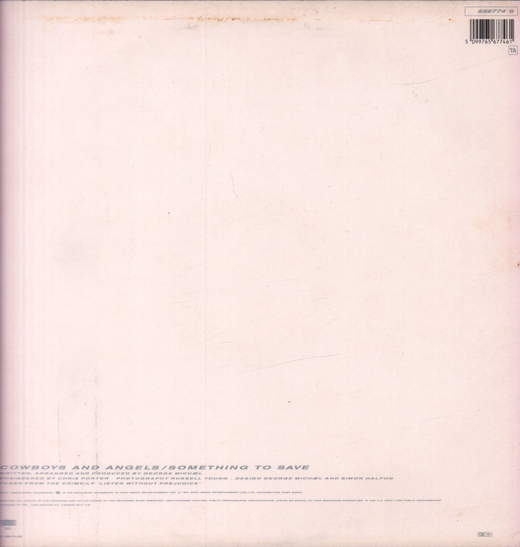 George Michael - Cowboys And Angels - 12 Inch
