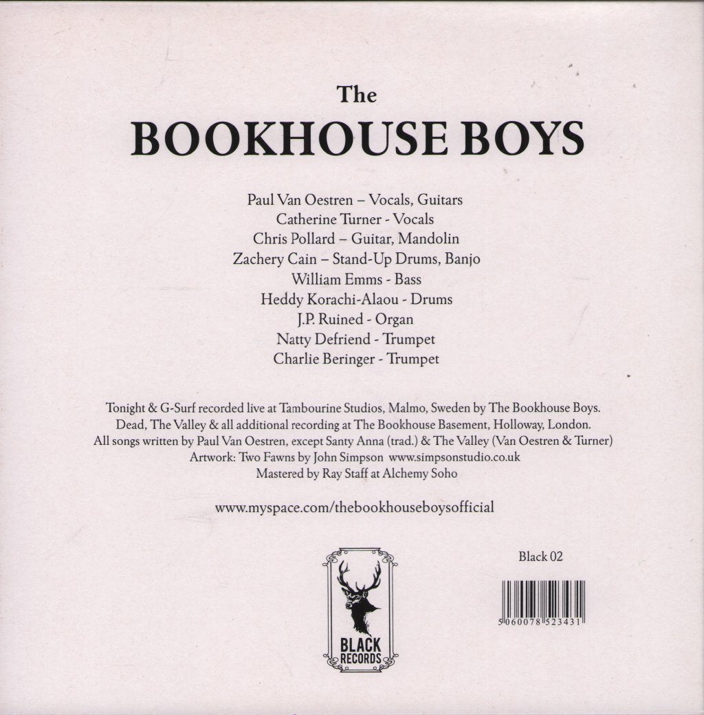 Bookhouse Boys - Tonight - 7 Inch