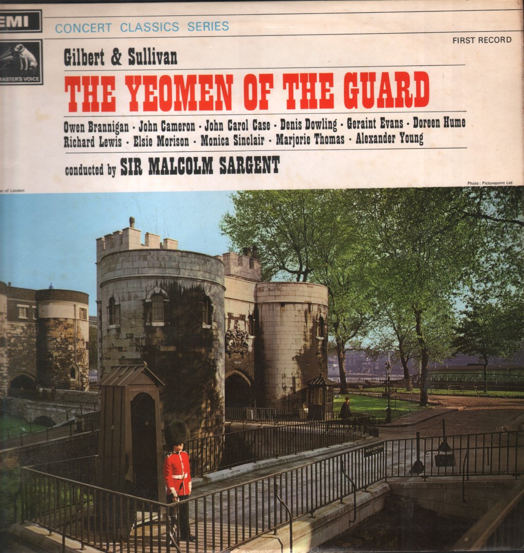 Sir Malcolm Sargent / Glyndebourne Festival Chorus / Pro Arte Orchestra - Gilbert & Sullivan - Yeoman Of The Guard - Double Lp