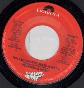 Peaches And Herb - Roller Skatin Mate - 7 Inch