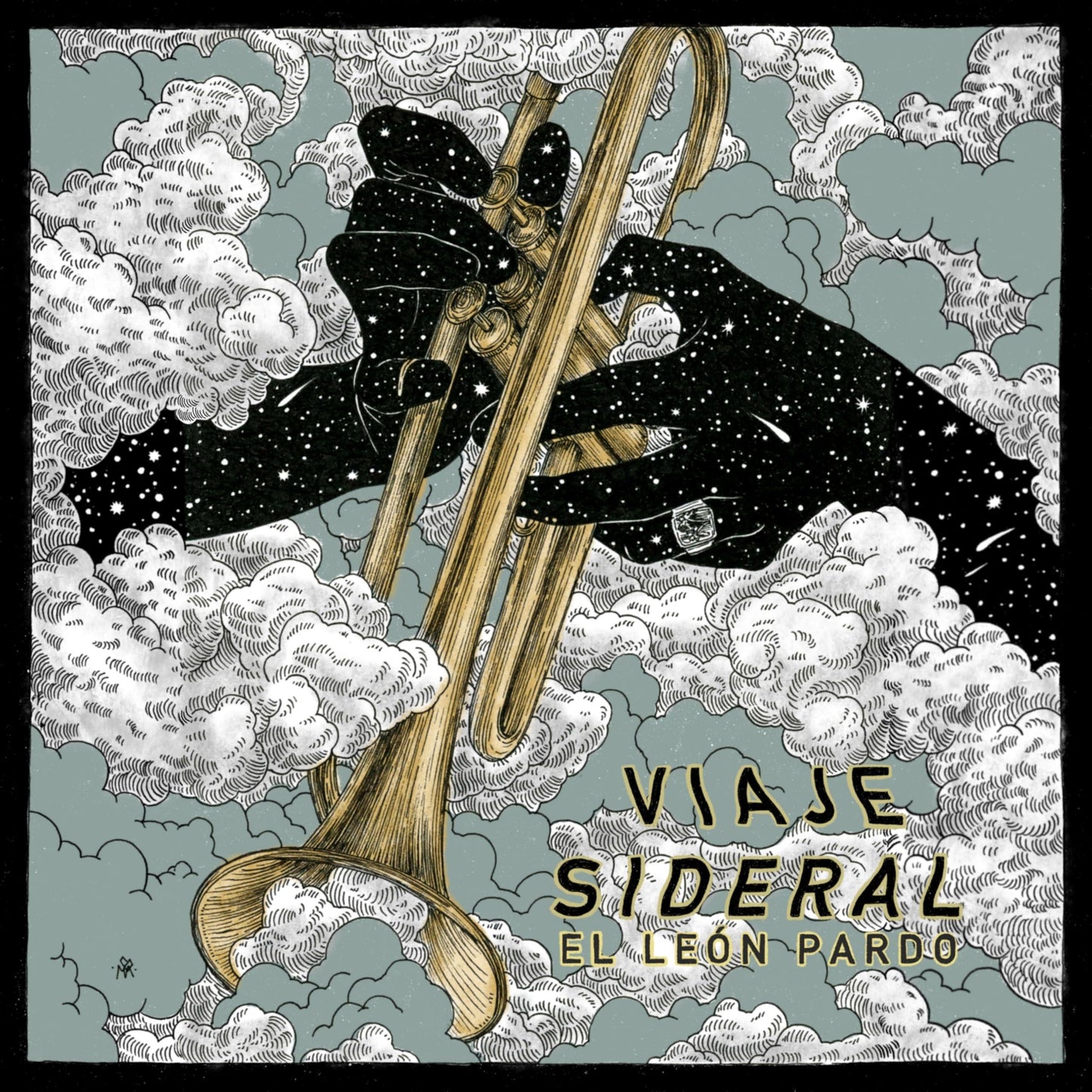 El León Pardo - Viaje Sideral (Pic Disc) - Lp