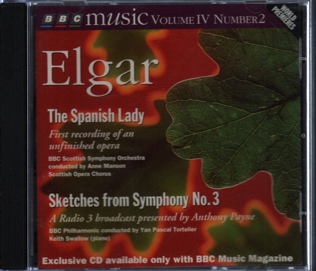 Sir Edward Elgar - Spanish Lady / Sketches From Symphony No. 3 - Cd