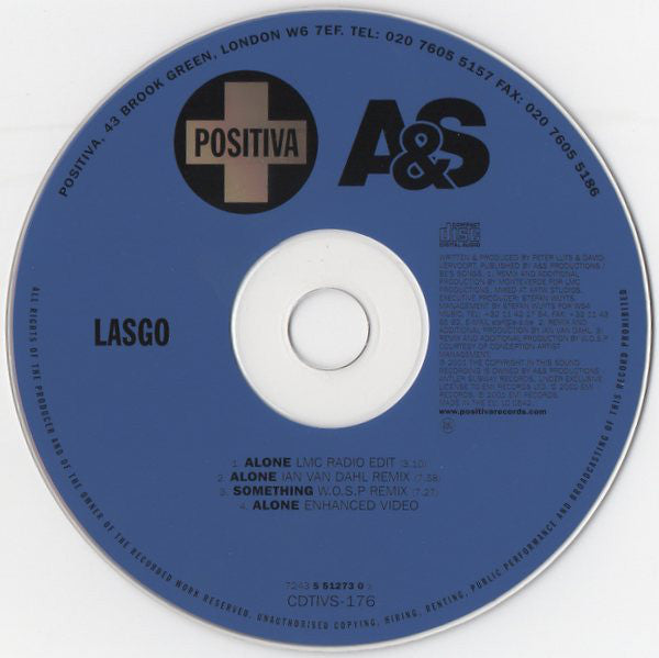 Lasgo - Alone - Cd
