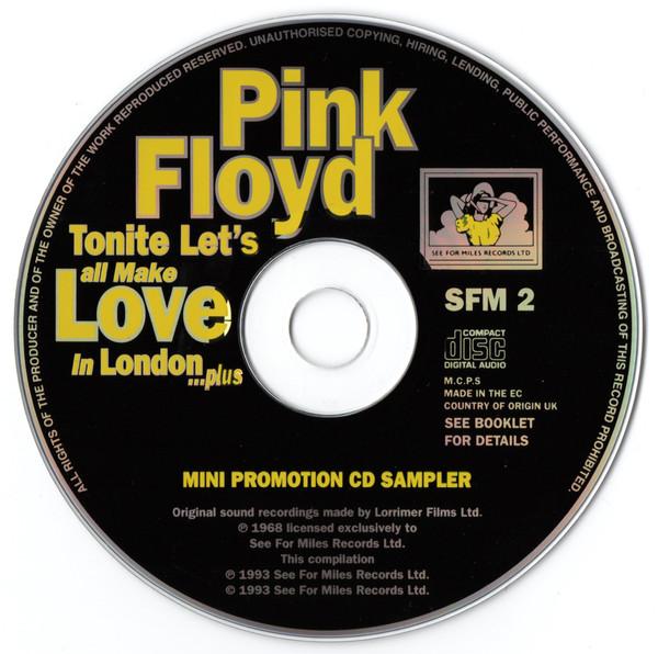 Pink Floyd - Tonite Let's All Make Love In London...Plus - Cd