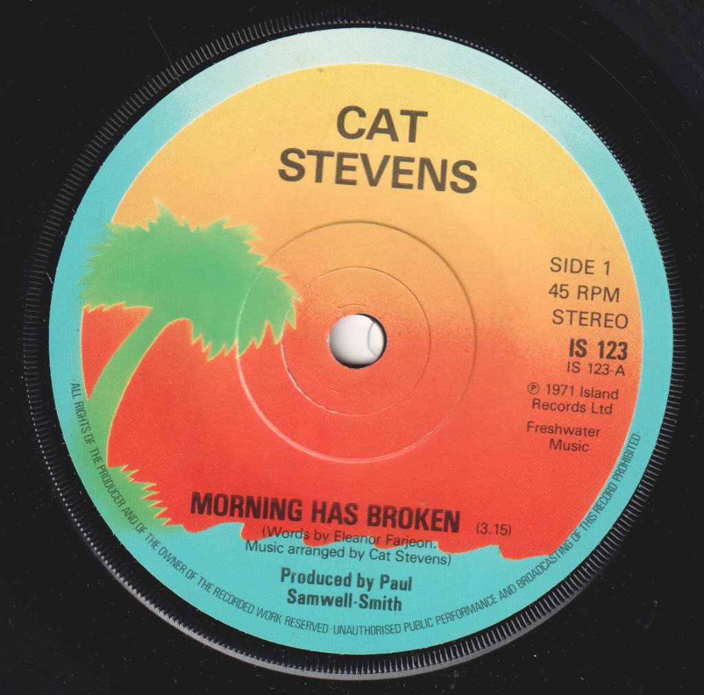 Cat Stevens - Morning Has Broken - 7 Inch