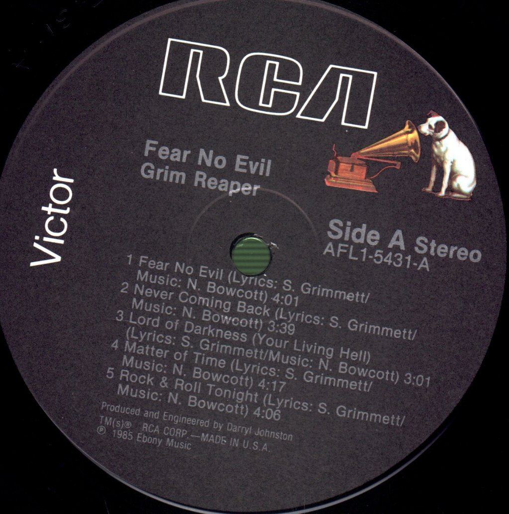 Grim Reaper - Fear No Evil - Lp