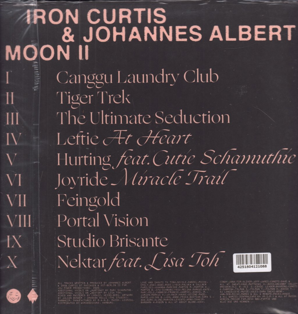 Iron Curtis & johannes albert - Moon II - Lp