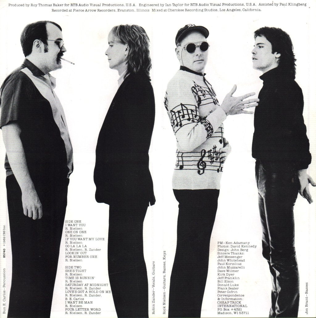 Cheap Trick - One On One - Lp