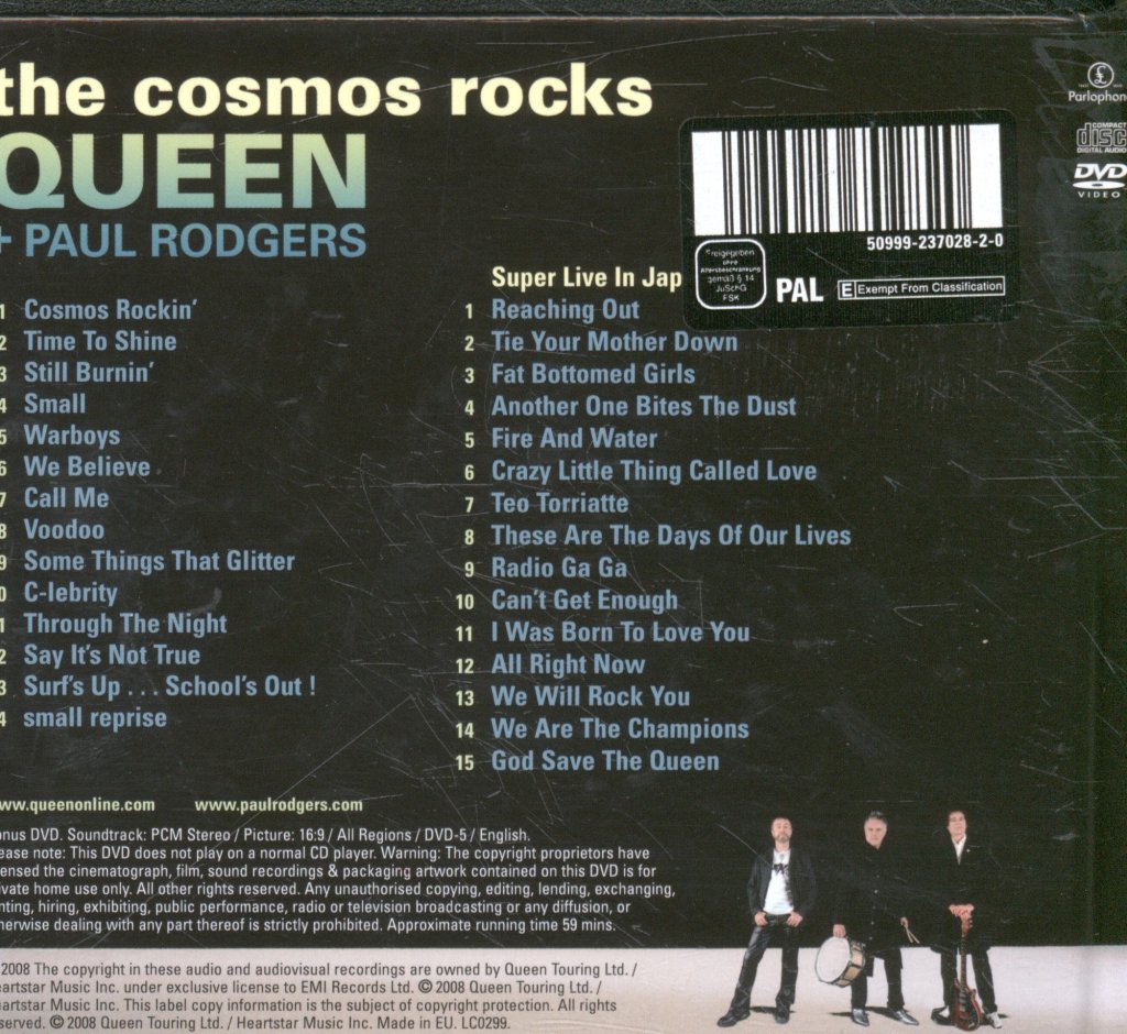 Queen And Paul Rodgers - Cosmos Rocks - Cd/Dvd