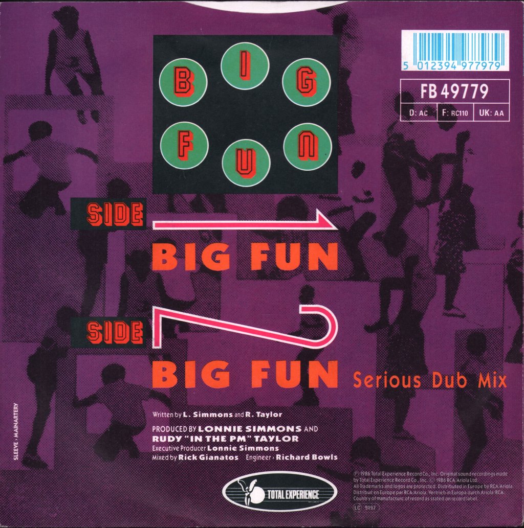 Gap Band - Big Fun - 7 Inch