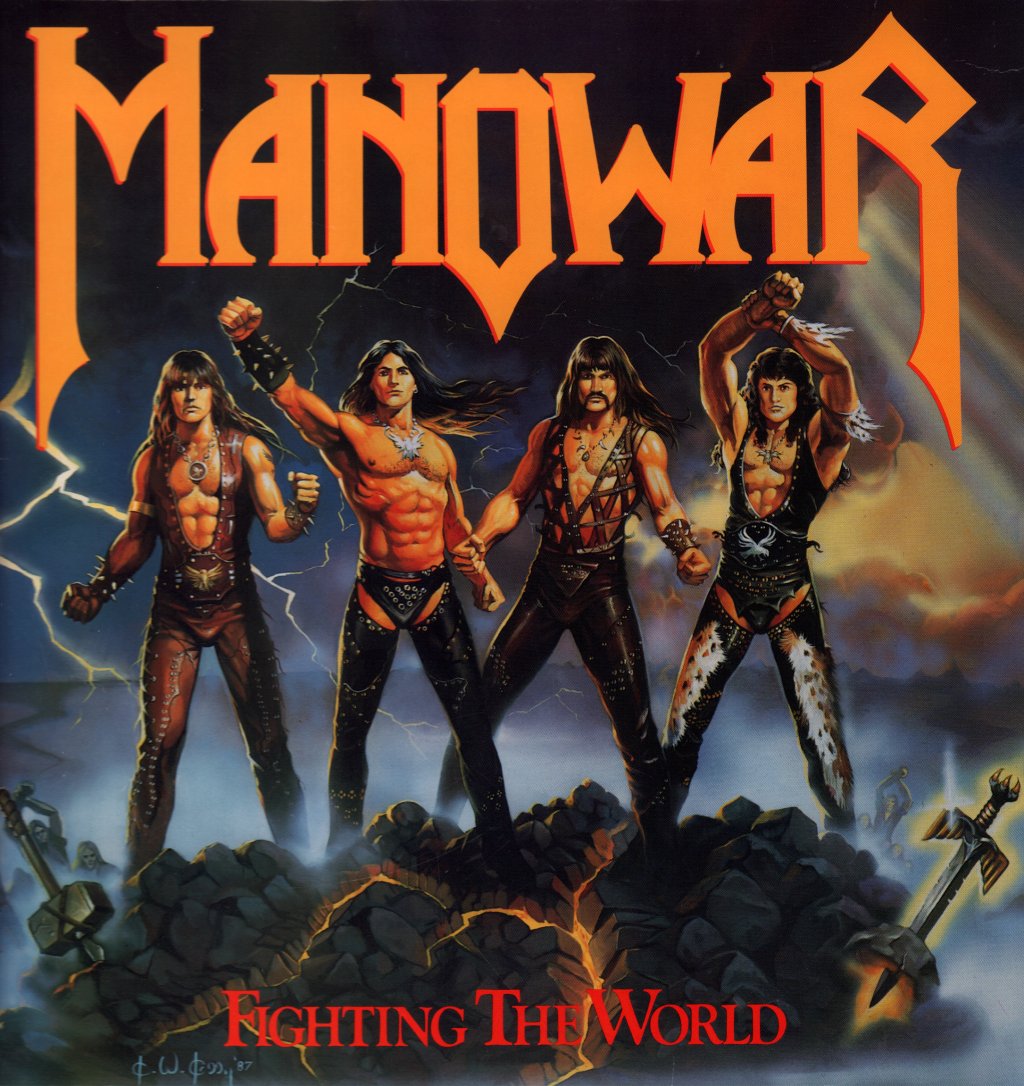 Manowar - Fighting The World - Lp
